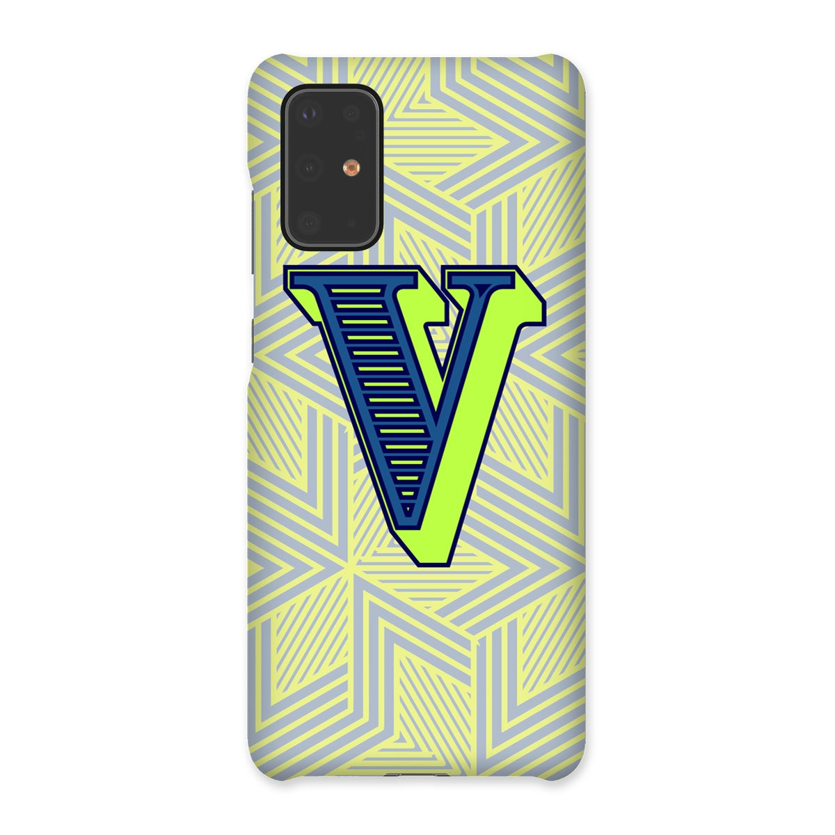 V - Carnival Alphabet Snap Phone Case