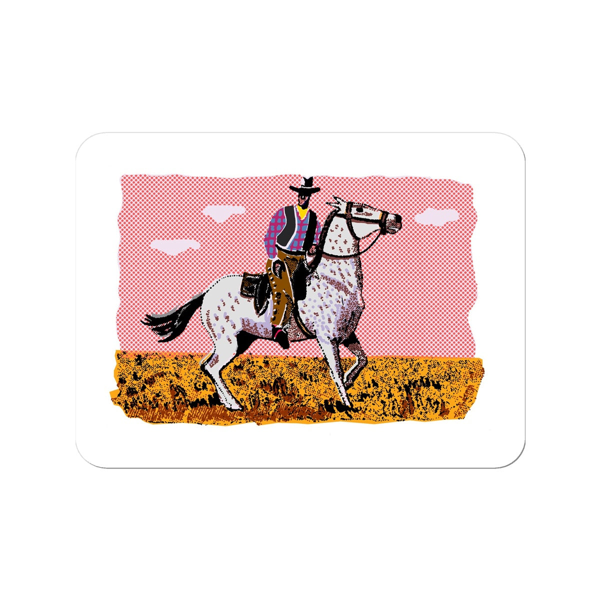 Cowboy Sticker