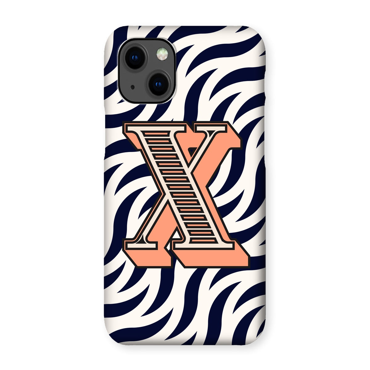 X - Carnival Alphabet Snap Phone Case