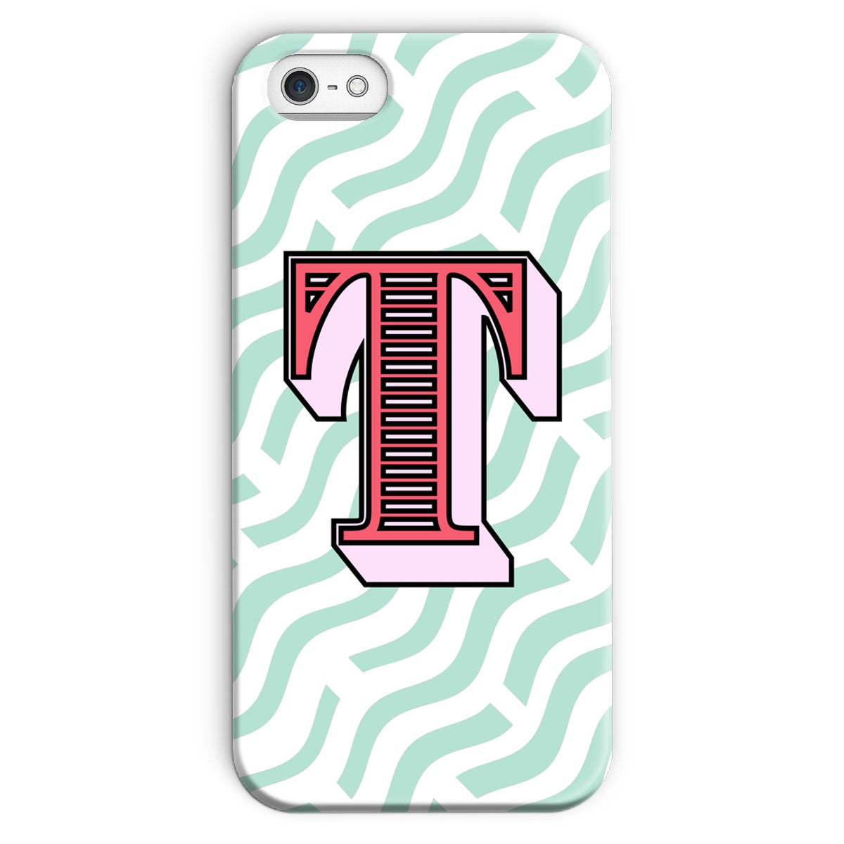 T - Carnival Alphabet Snap Phone Case