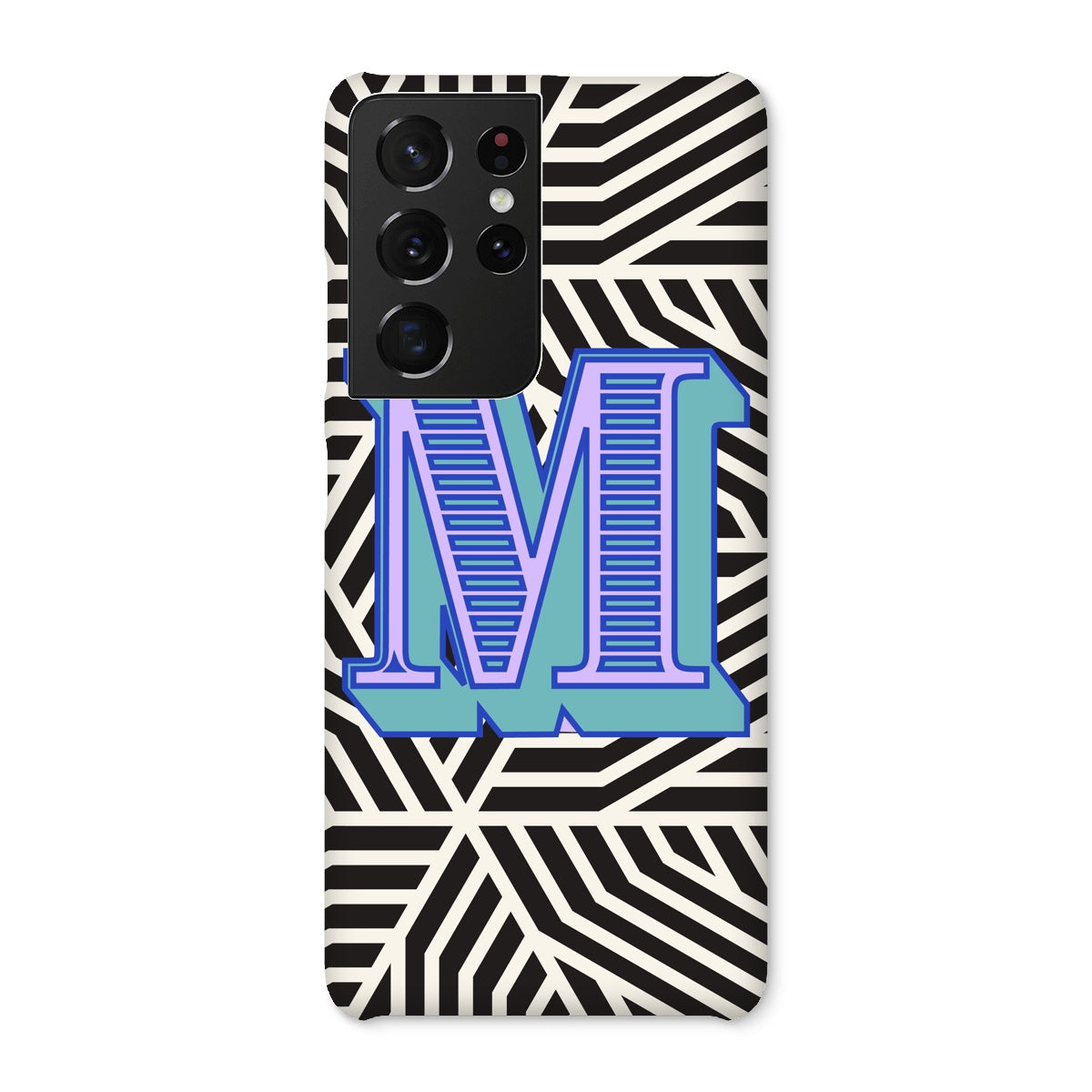 M - Carnival Alphabet Snap Phone Case