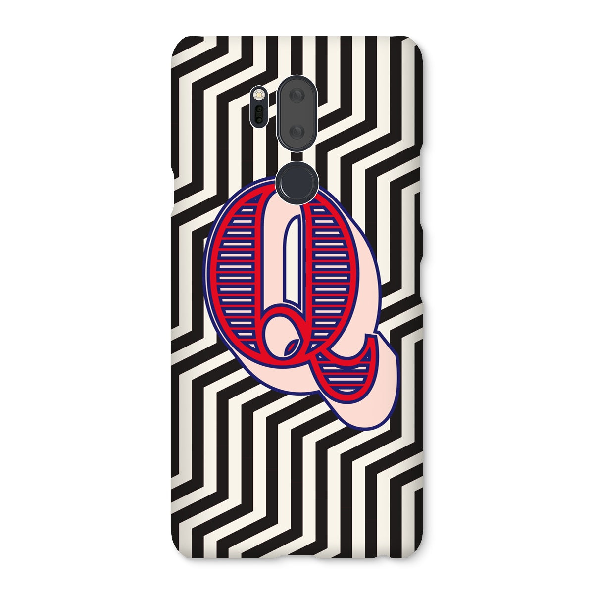 Q - Carnival Alphabet Snap Phone Case