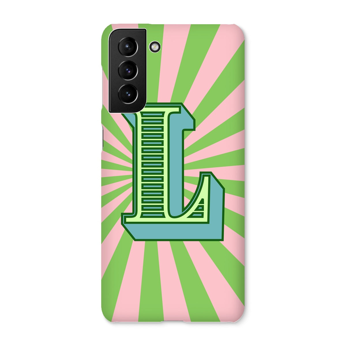 L - Carnival Alphabet Snap Phone Case