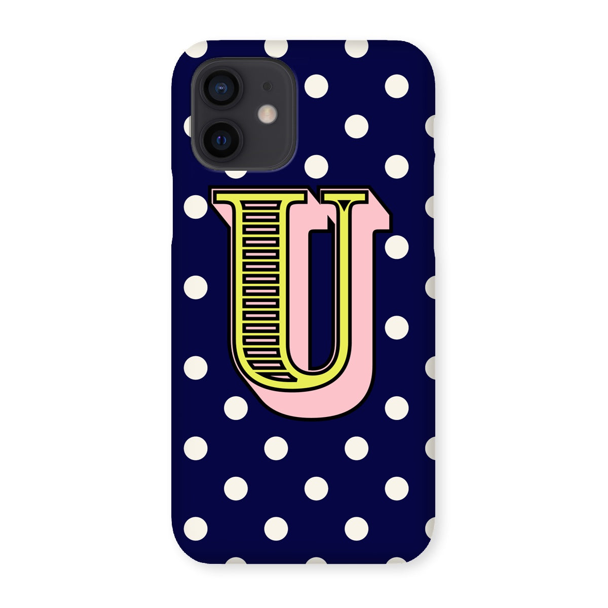 U - Carnival Alphabet Snap Phone Case