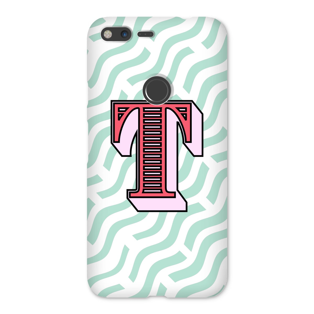 T - Carnival Alphabet Snap Phone Case