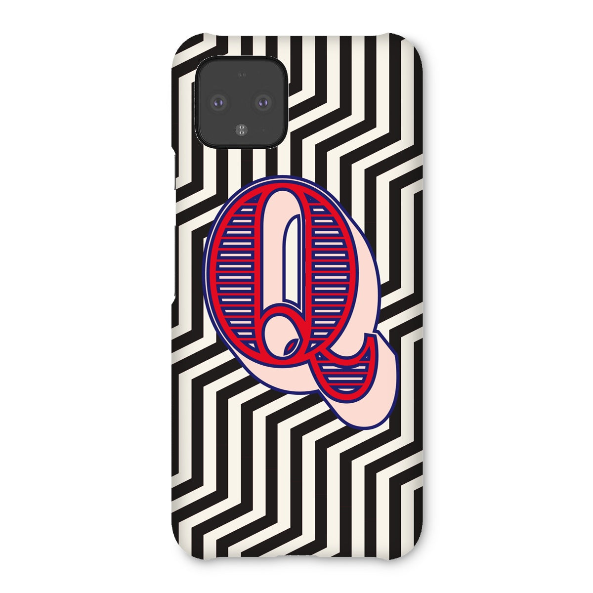 Q - Carnival Alphabet Snap Phone Case