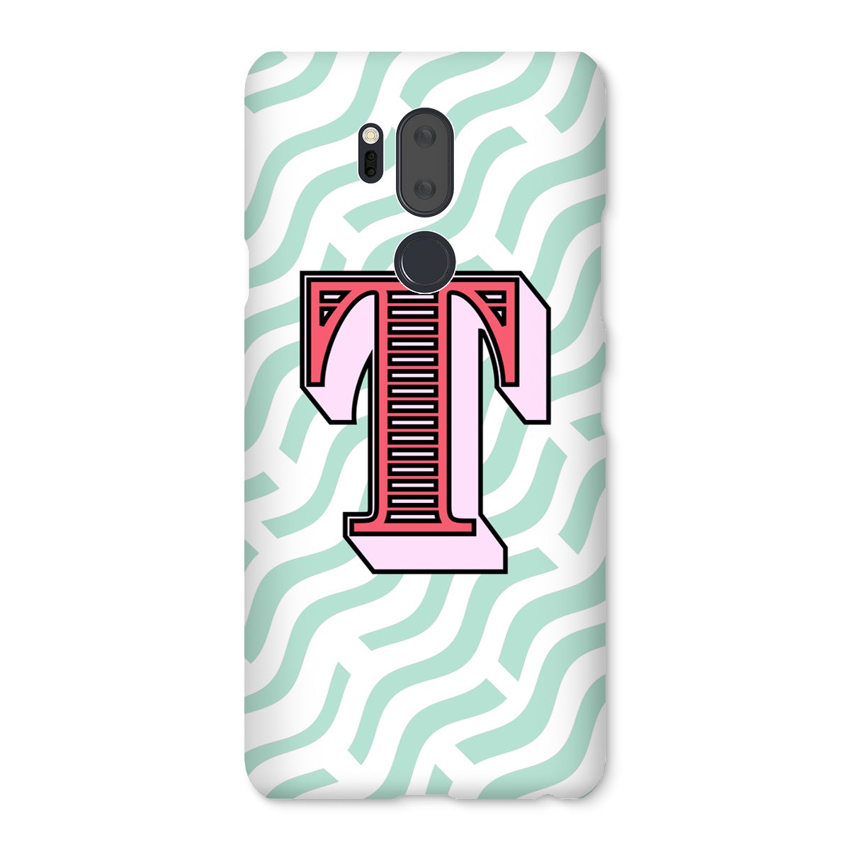 T - Carnival Alphabet Snap Phone Case