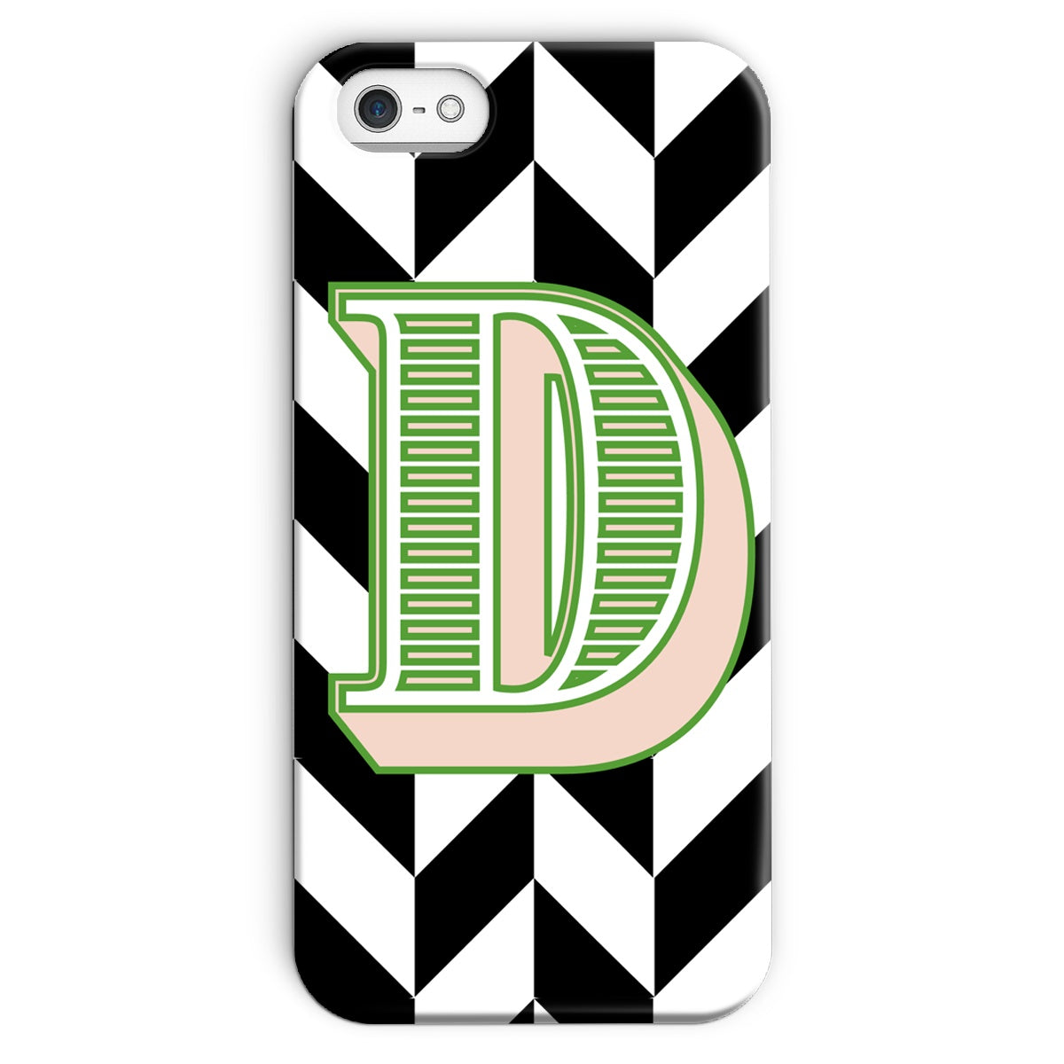 D - Carnival Alphabet Snap Phone Case