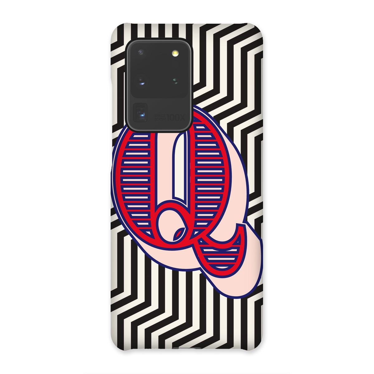 Q - Carnival Alphabet Snap Phone Case