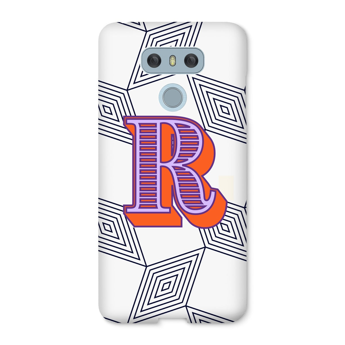 R - Carnival Alphabet Snap Phone Case