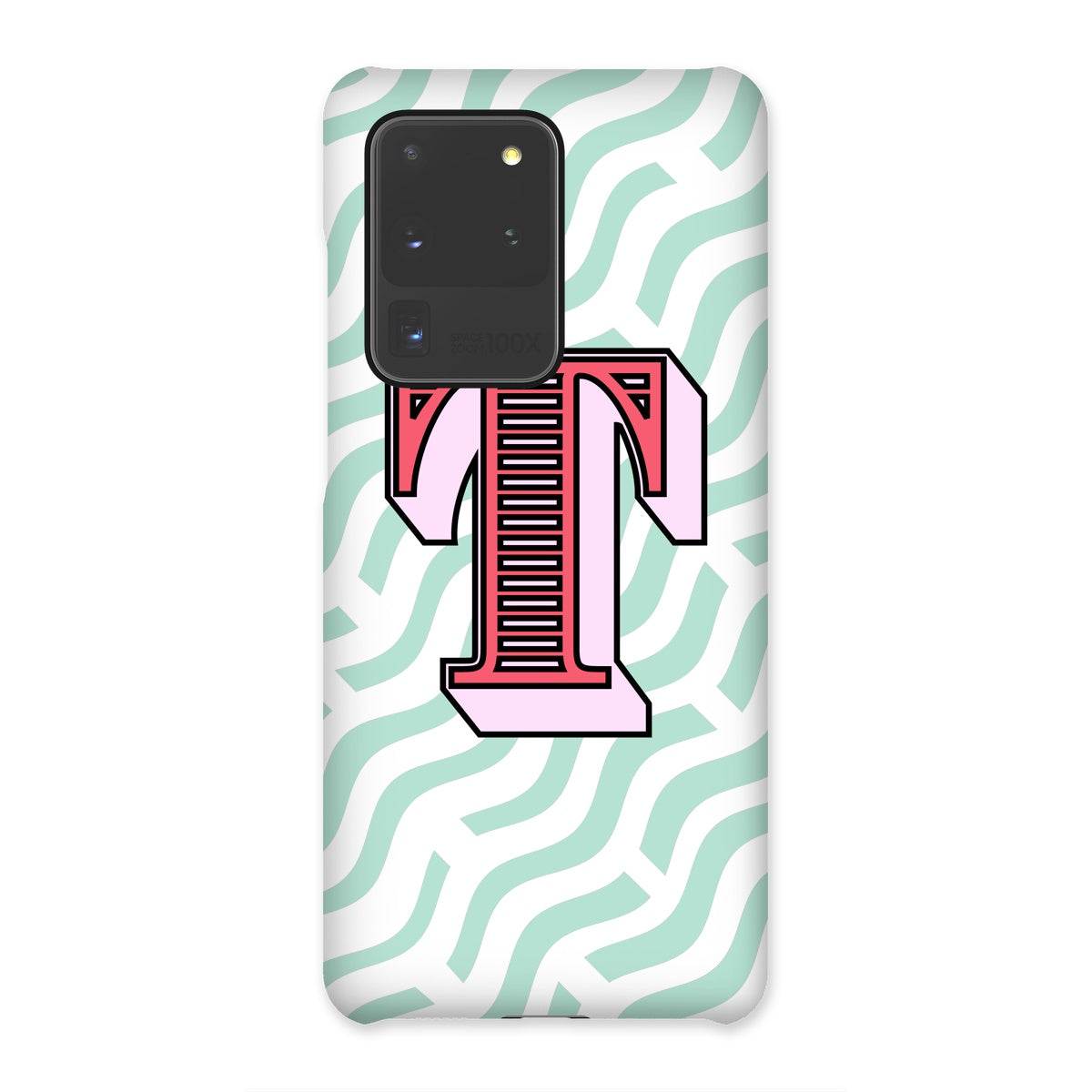 T - Carnival Alphabet Snap Phone Case