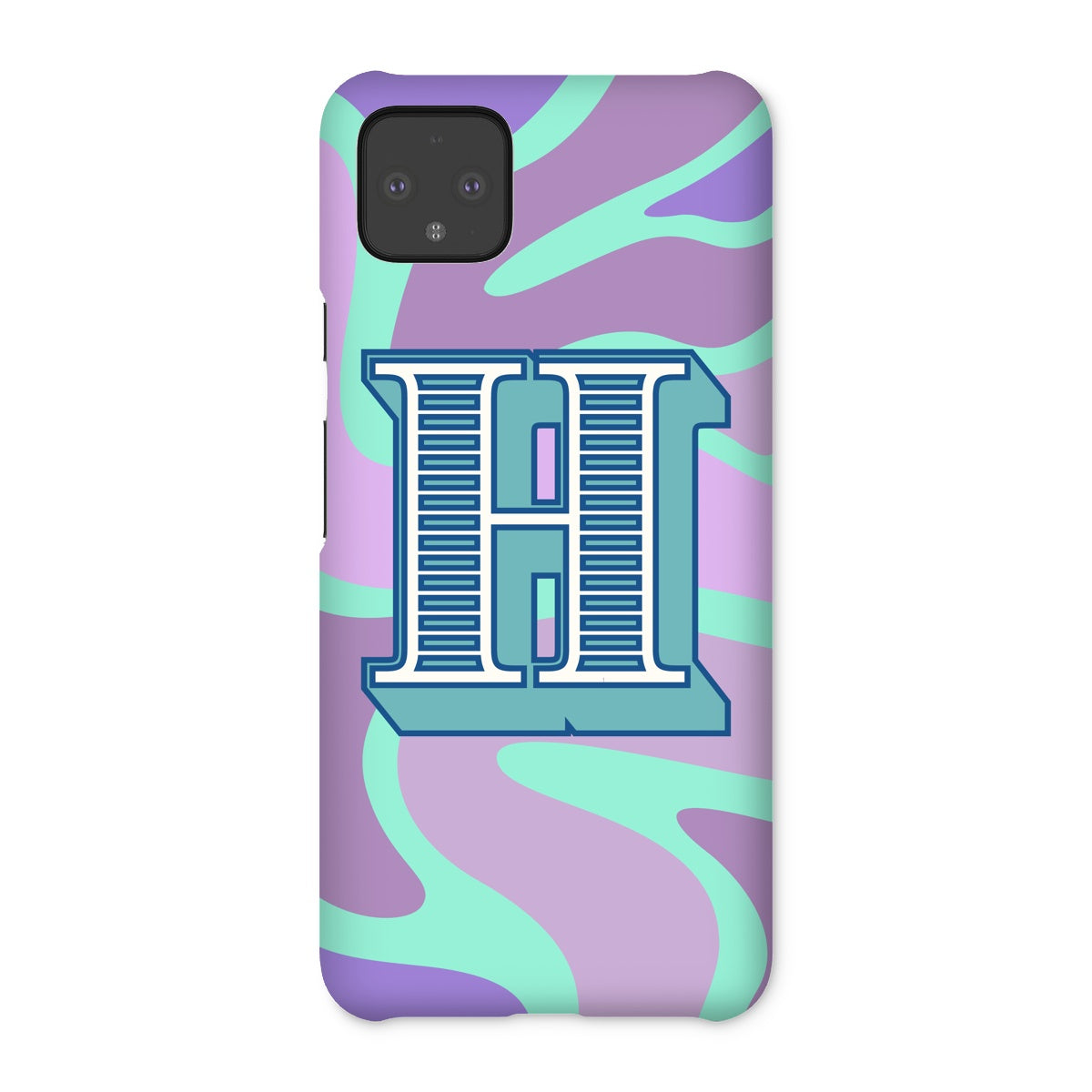 H - Carnival Alphabet Snap Phone Case