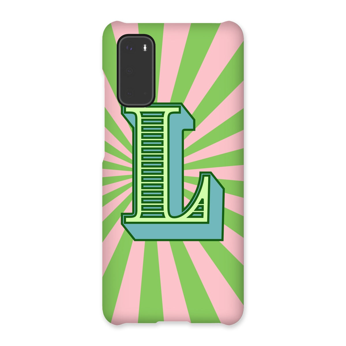 L - Carnival Alphabet Snap Phone Case