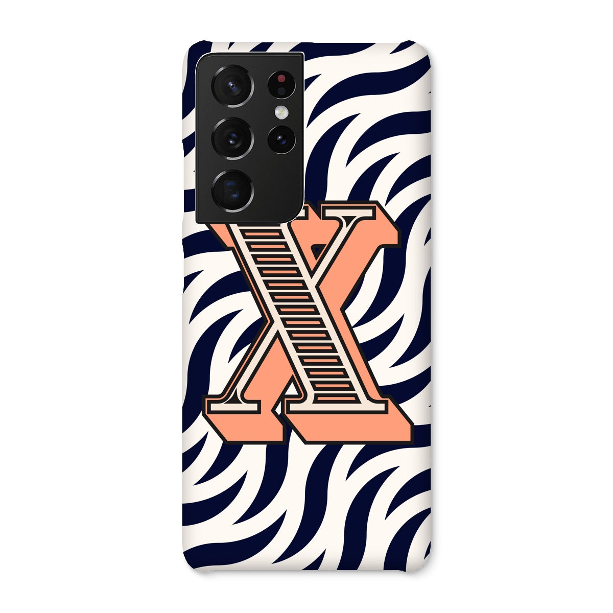 X - Carnival Alphabet Snap Phone Case