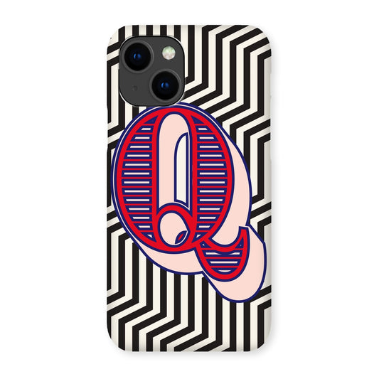 Q - Carnival Alphabet Snap Phone Case