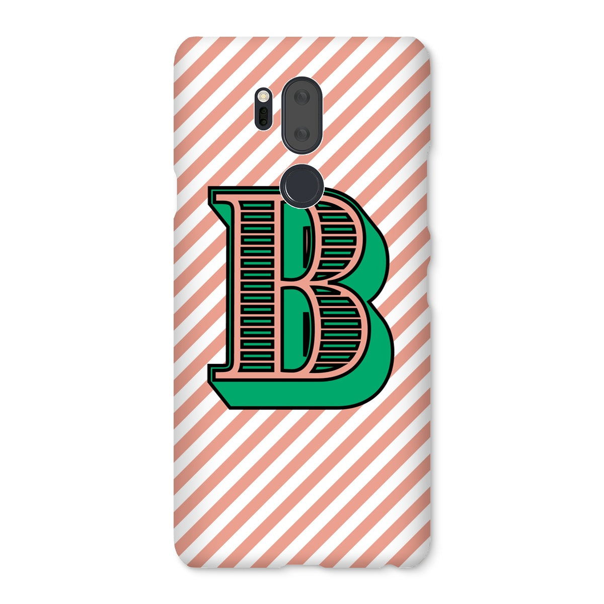 B - Carnival Alphabet Snap Phone Case