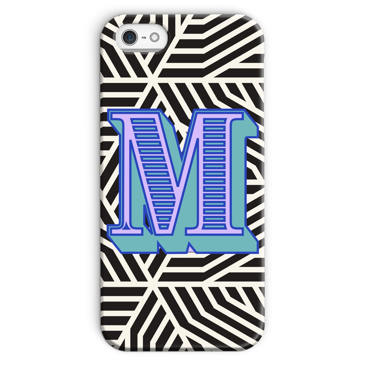 M - Carnival Alphabet Snap Phone Case