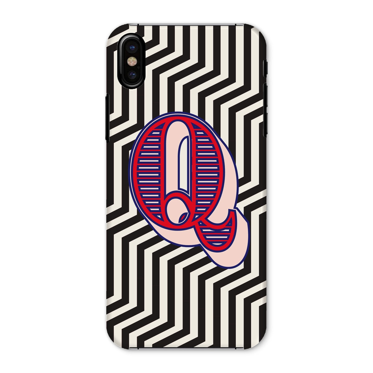 Q - Carnival Alphabet Snap Phone Case