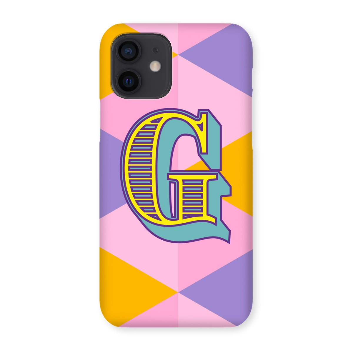 G - Carnival Alphabet Snap Phone Case