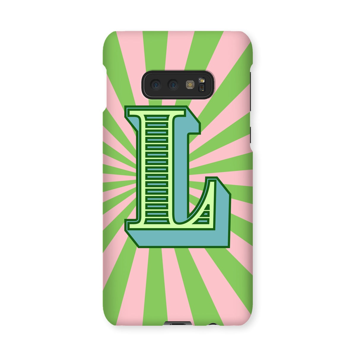 L - Carnival Alphabet Snap Phone Case