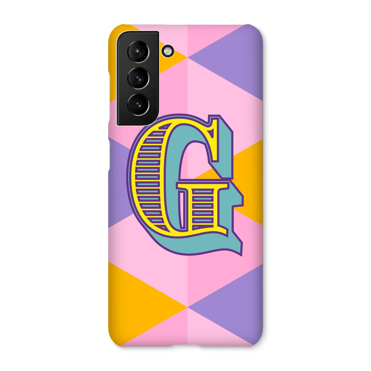 G - Carnival Alphabet Snap Phone Case