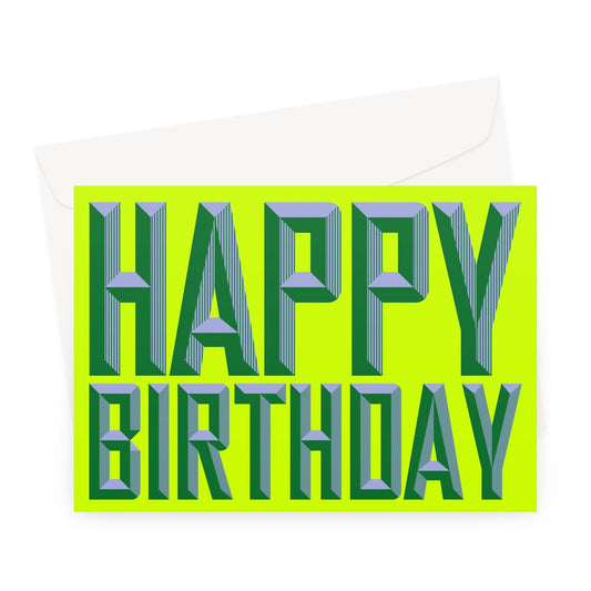 Happy Birthday Greeting Card