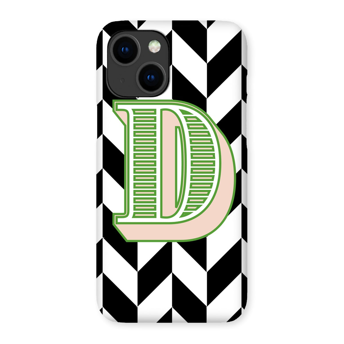 D - Carnival Alphabet Snap Phone Case