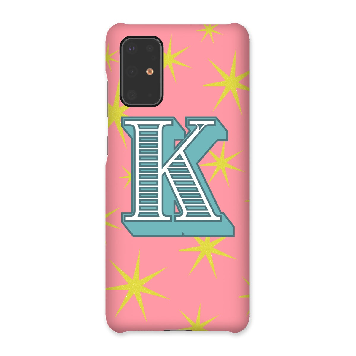 K - Carnival Alphabet Snap Phone Case