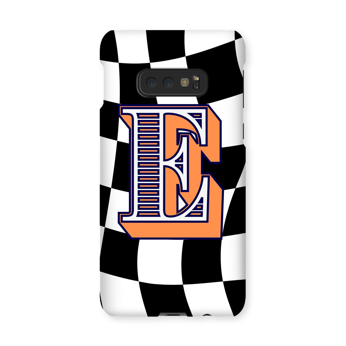 E - Carnival Alphabet Snap Phone Case