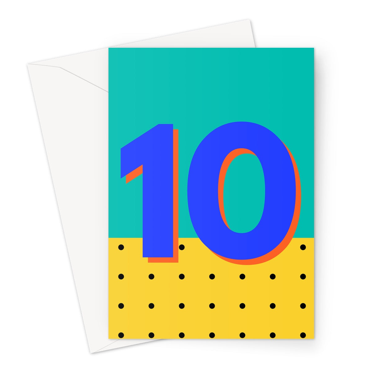 10 Kids Greeting Card