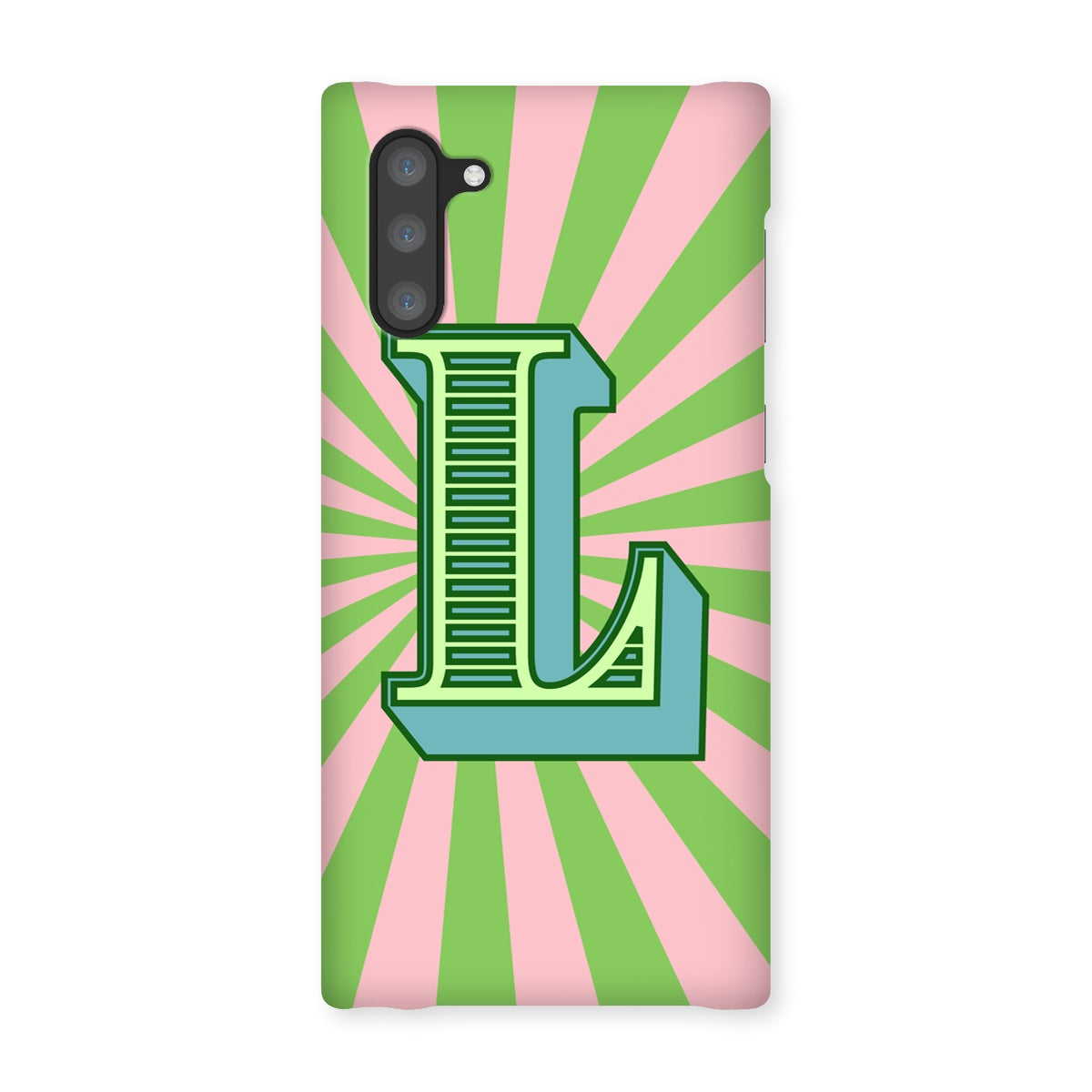 L - Carnival Alphabet Snap Phone Case