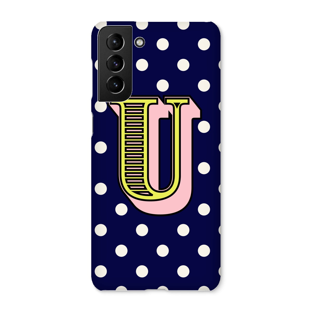 U - Carnival Alphabet Snap Phone Case