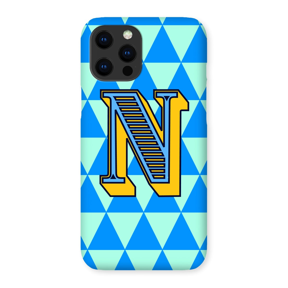 N - Carnival Alphabet Snap Phone Case