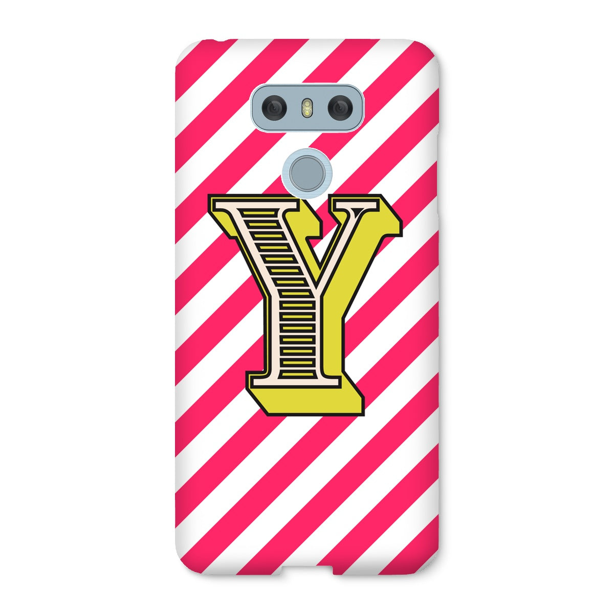 Y - Carnival Alphabet Snap Phone Case