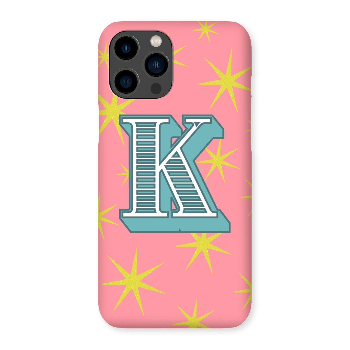 K - Carnival Alphabet Snap Phone Case