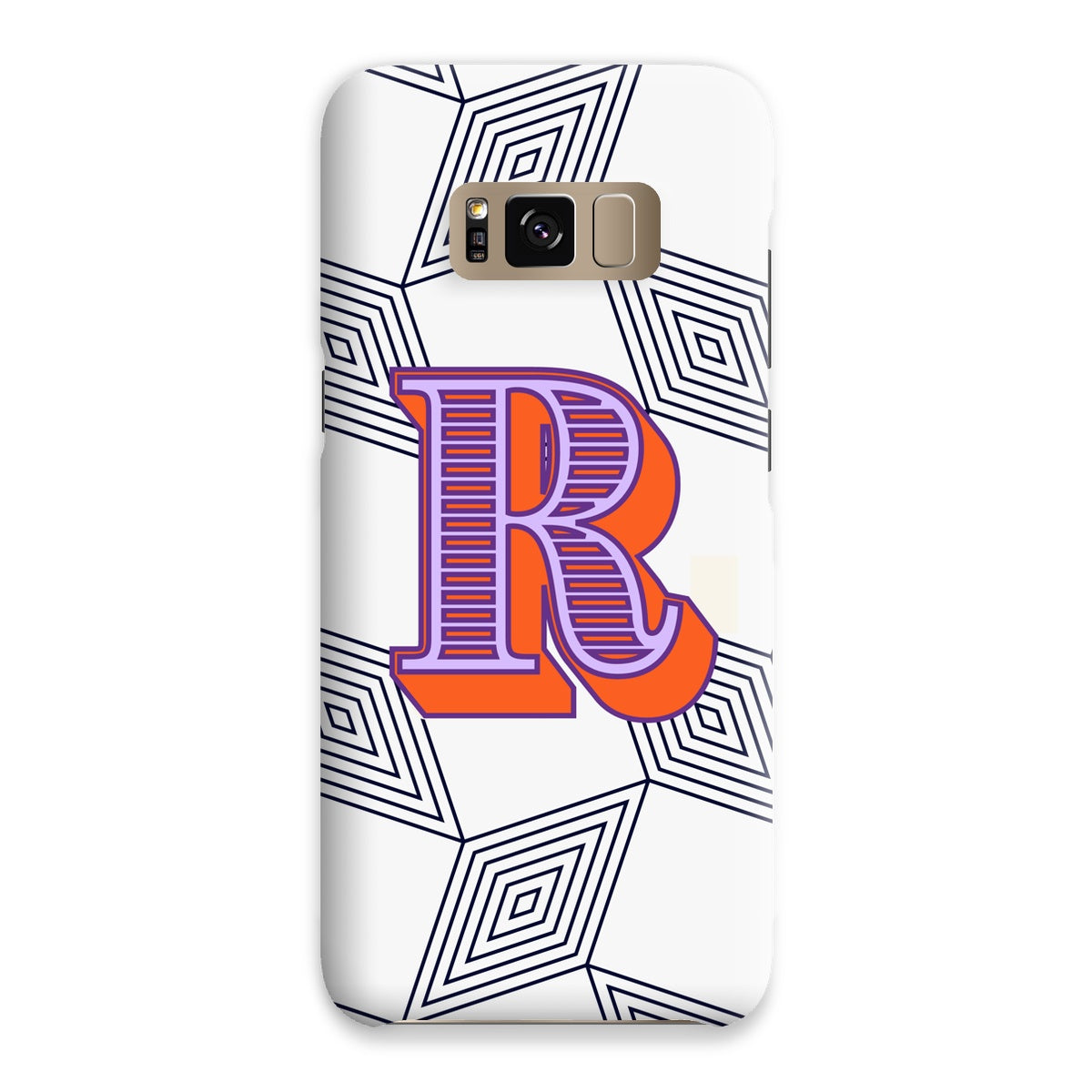 R - Carnival Alphabet Snap Phone Case