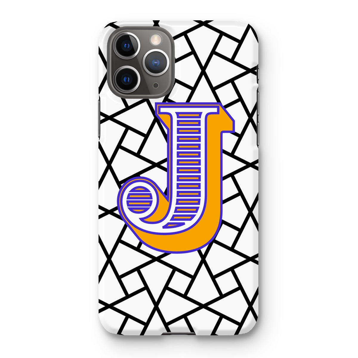 J - Carnival Alphabet Snap Phone Case