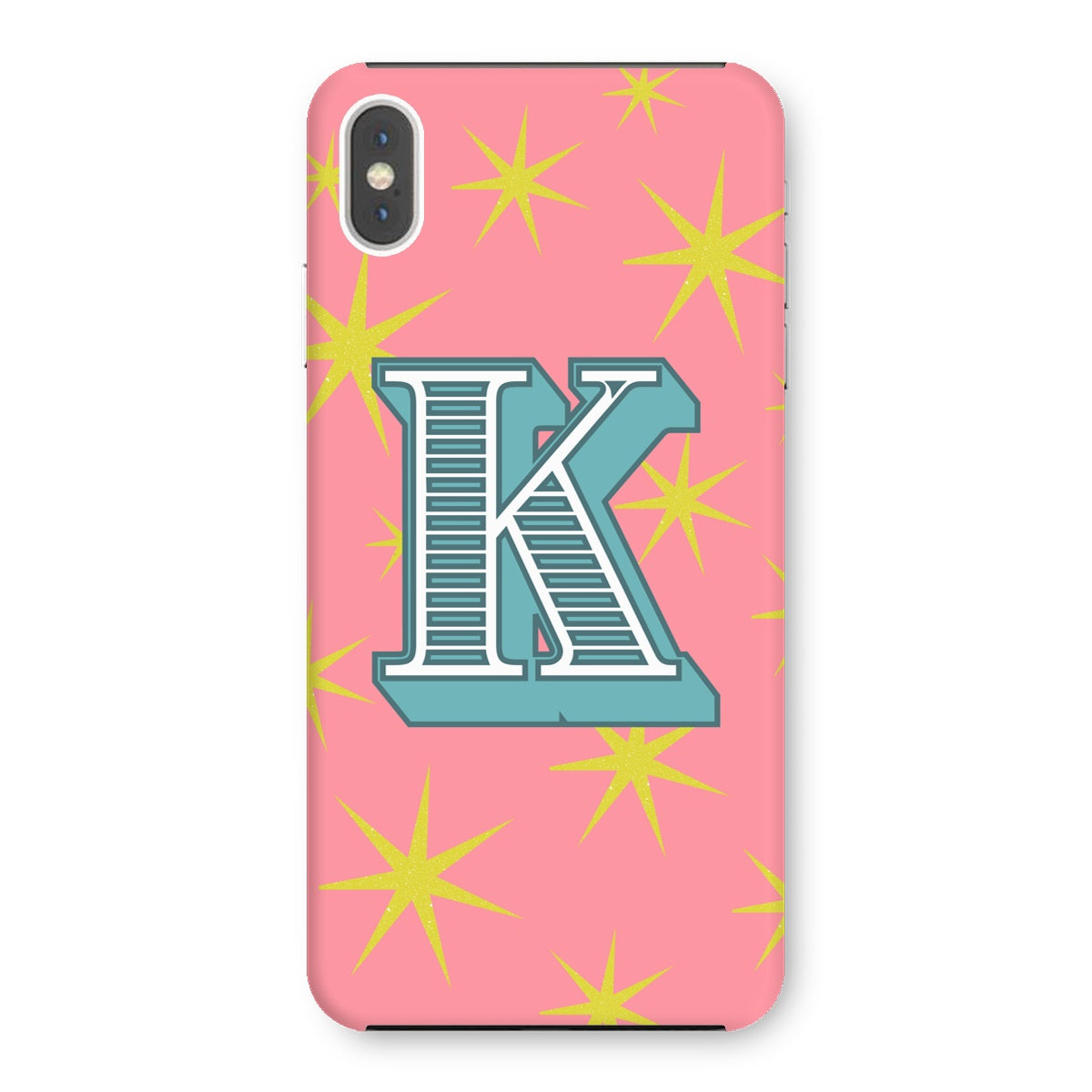 K - Carnival Alphabet Snap Phone Case