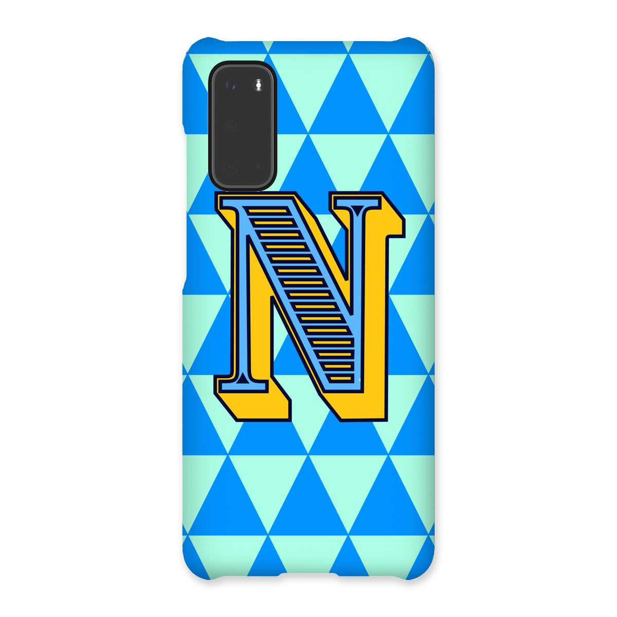 N - Carnival Alphabet Snap Phone Case