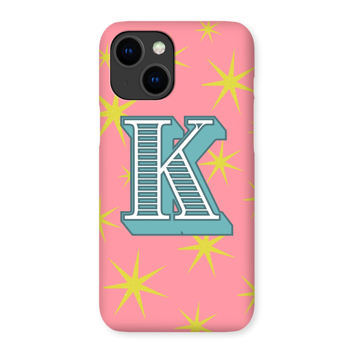 K - Carnival Alphabet Snap Phone Case