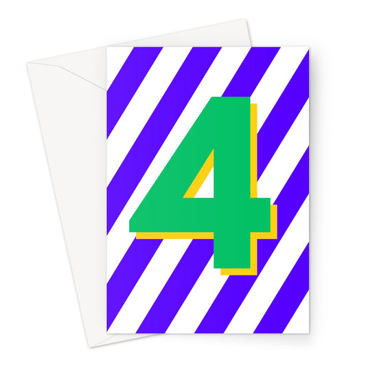 4 Kids Greeting Card