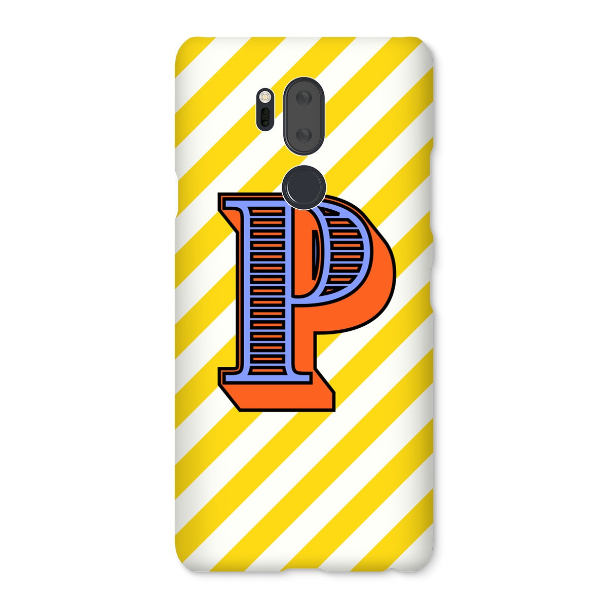 P - Carnival Alphabet Snap Phone Case