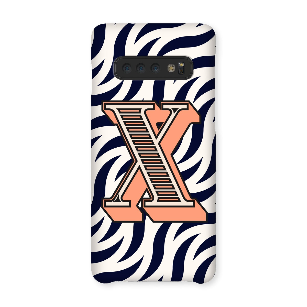 X - Carnival Alphabet Snap Phone Case