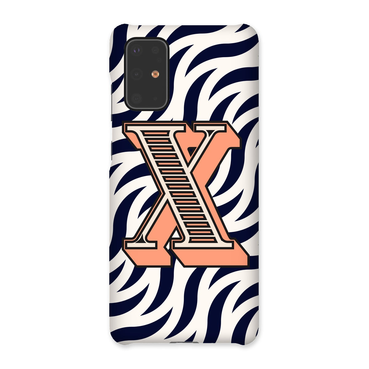 X - Carnival Alphabet Snap Phone Case