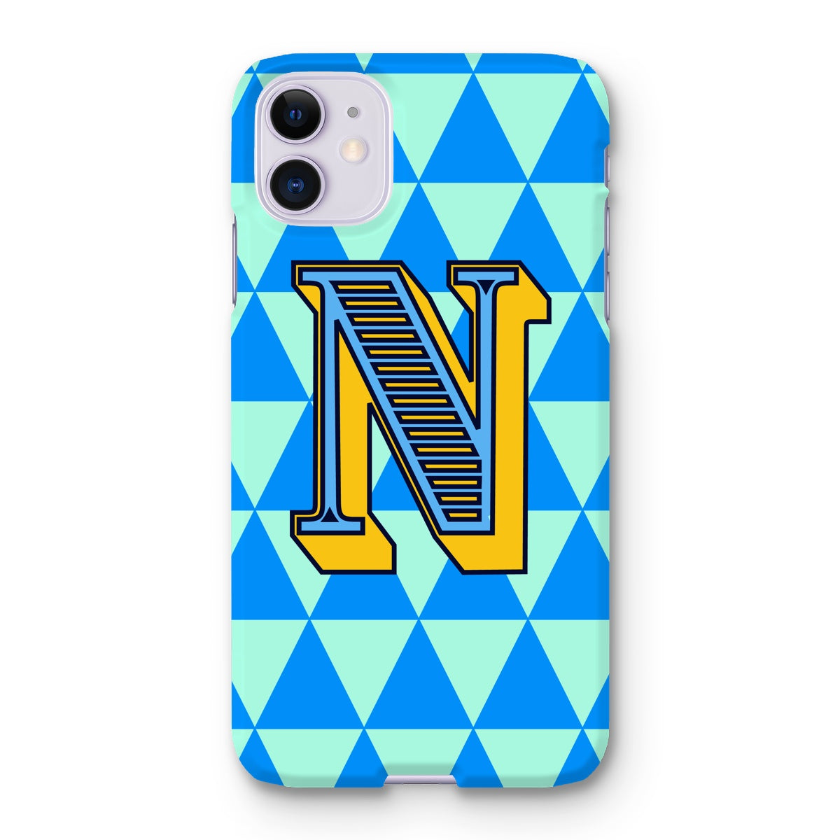 N - Carnival Alphabet Snap Phone Case