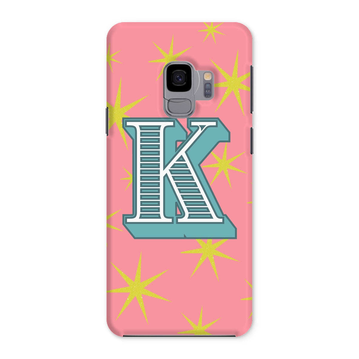 K - Carnival Alphabet Snap Phone Case