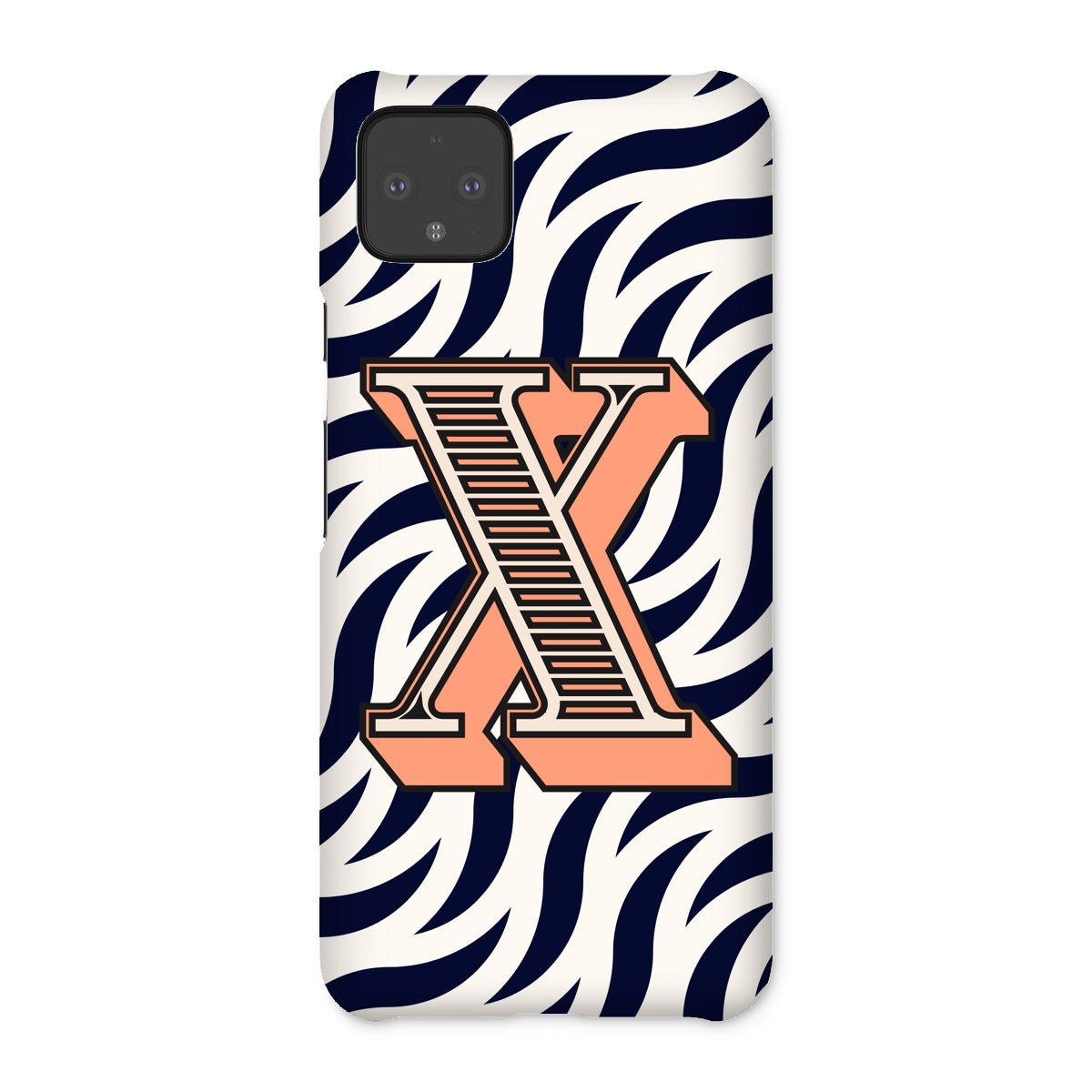 X - Carnival Alphabet Snap Phone Case