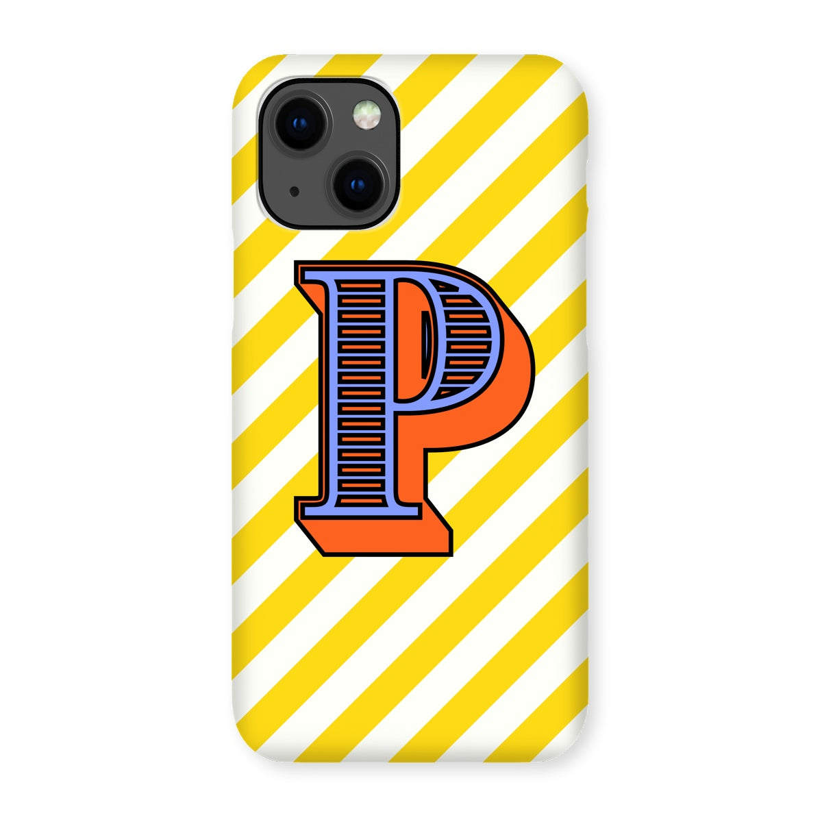 P - Carnival Alphabet Snap Phone Case