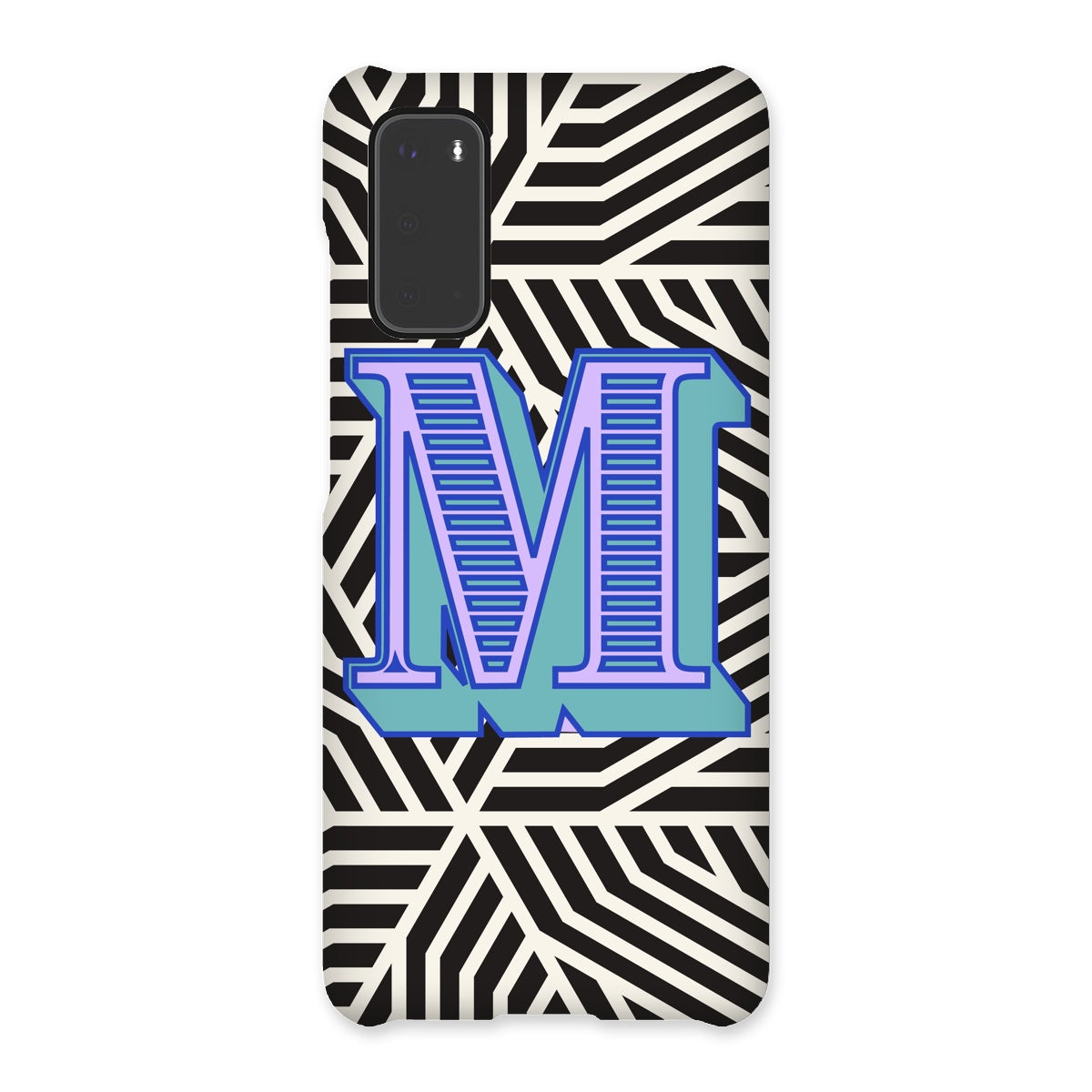 M - Carnival Alphabet Snap Phone Case