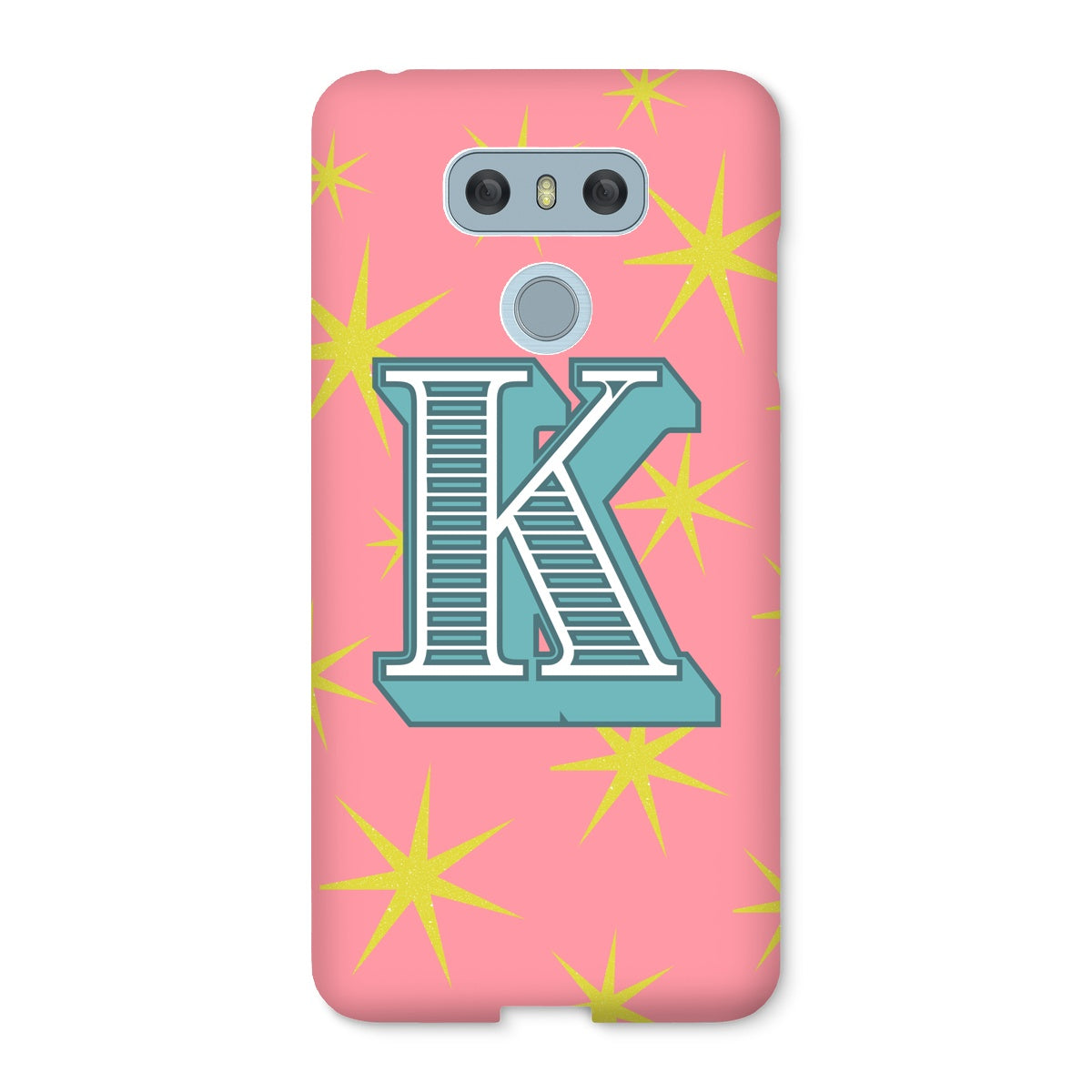 K - Carnival Alphabet Snap Phone Case